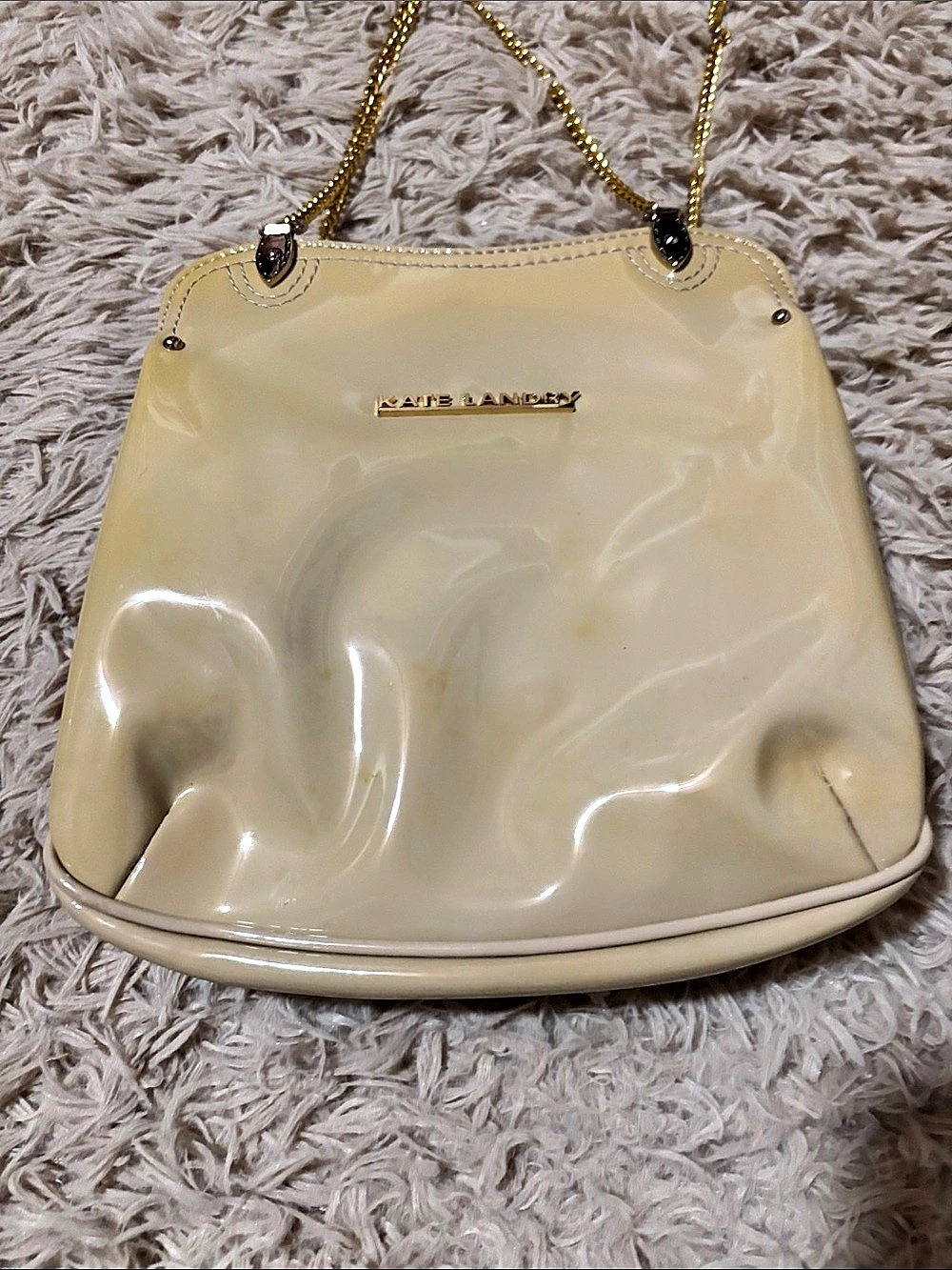 Kate Landry Shoulder Bag in Cream